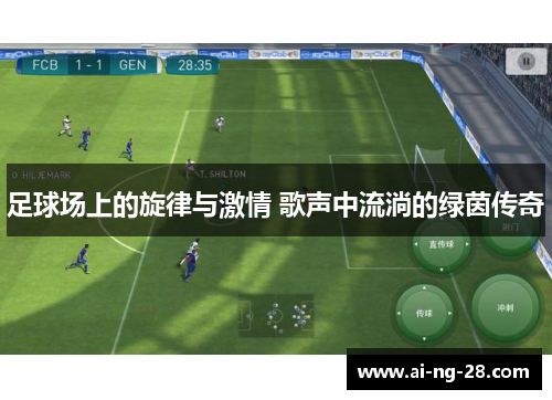 足球场上的旋律与激情 歌声中流淌的绿茵传奇