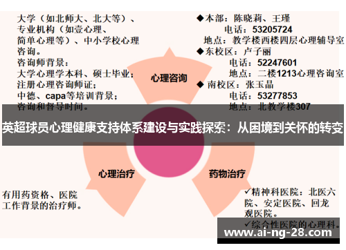 英超球员心理健康支持体系建设与实践探索：从困境到关怀的转变